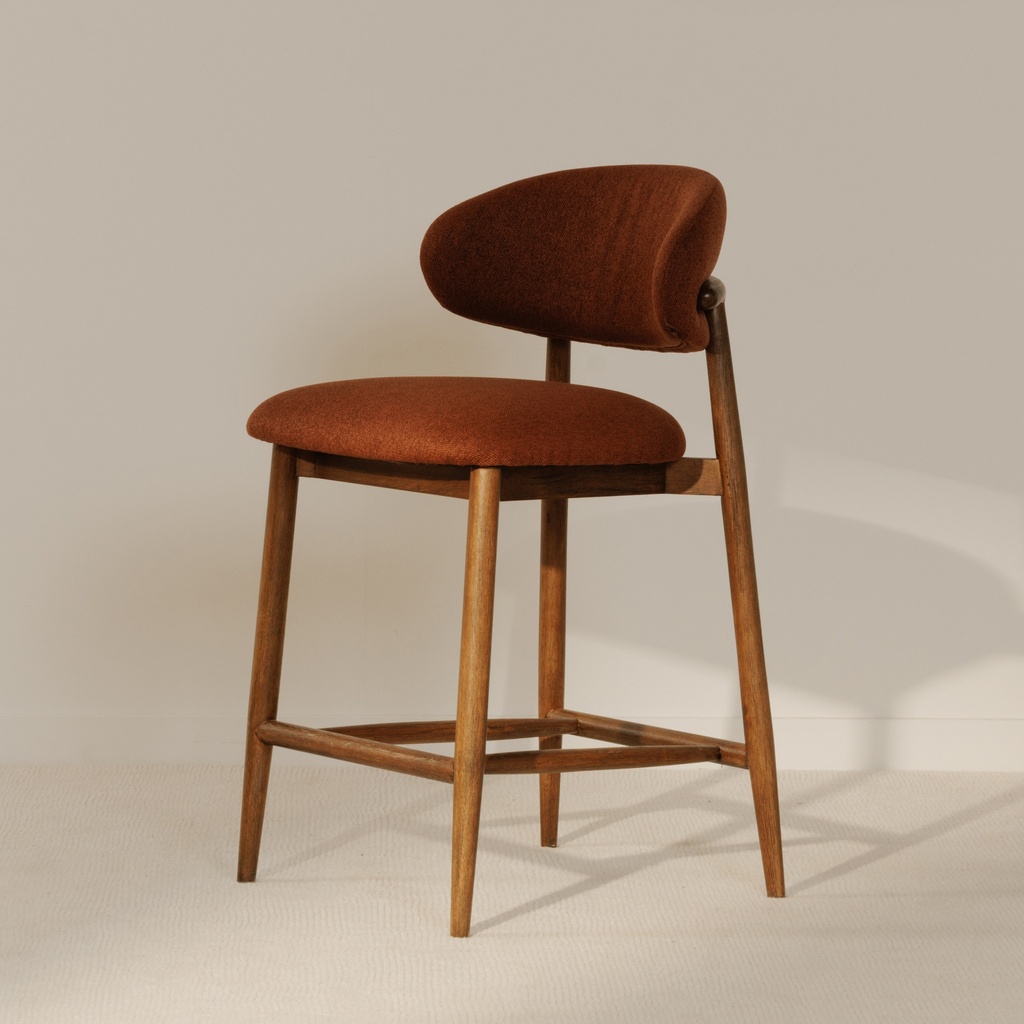 Ellie Counter Stool Rust - 5