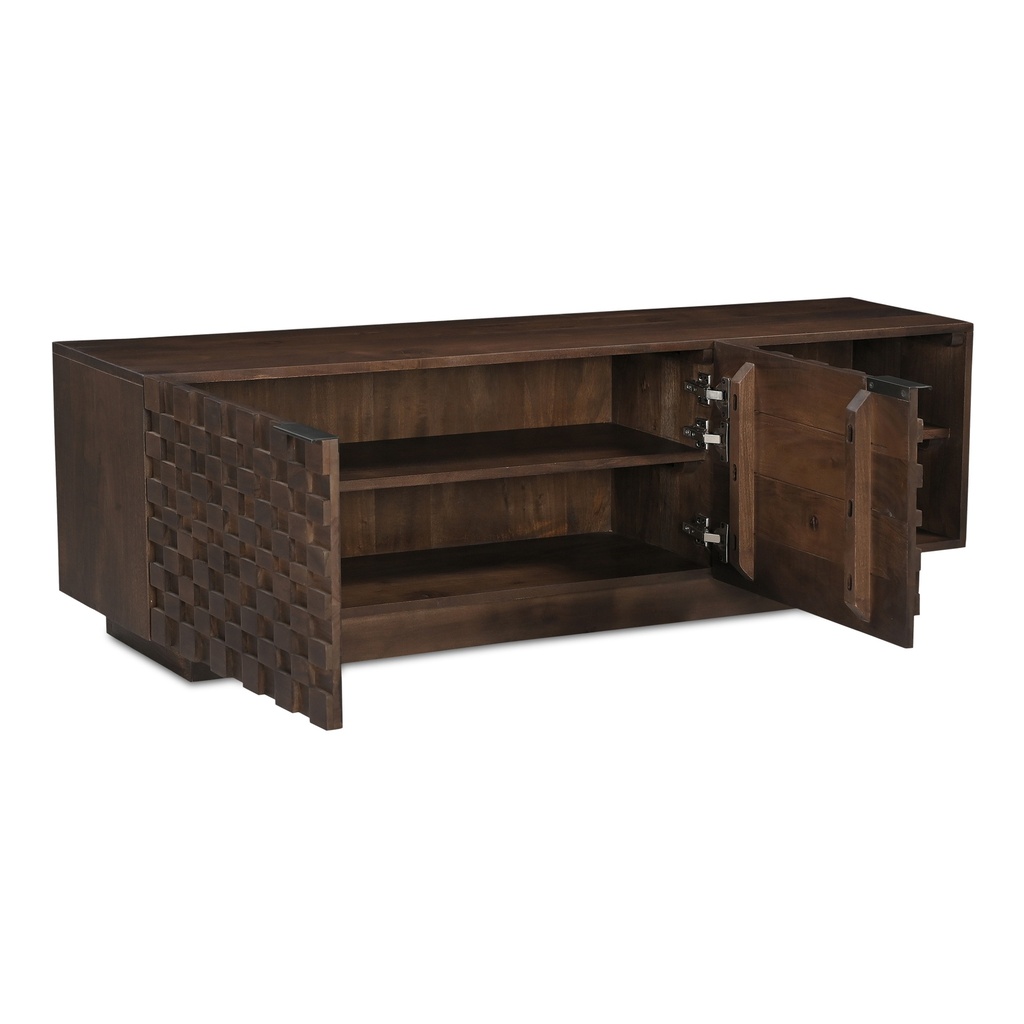 Easton Media Cabinet Brown - 3