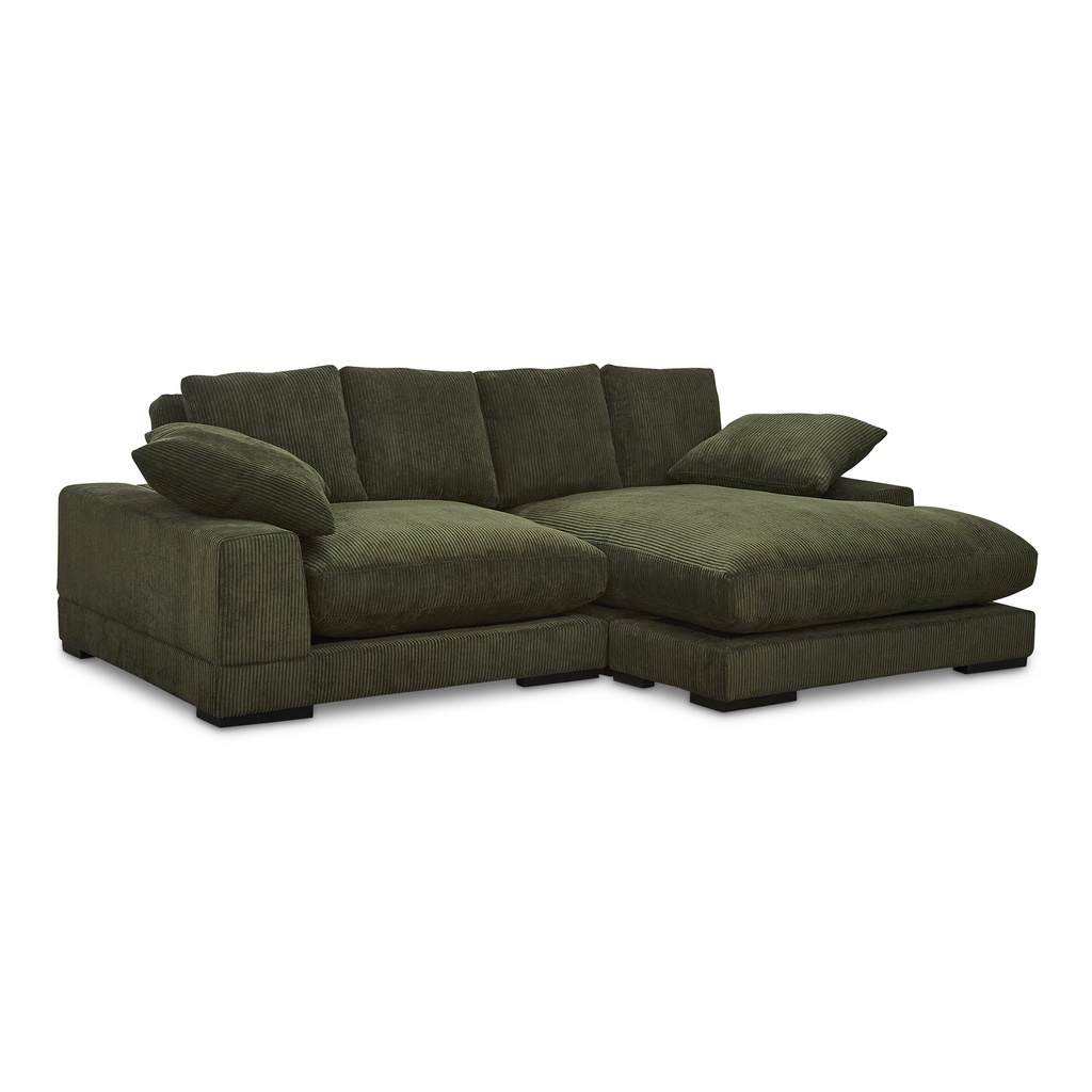 Plunge Sectional Dark Green - 1