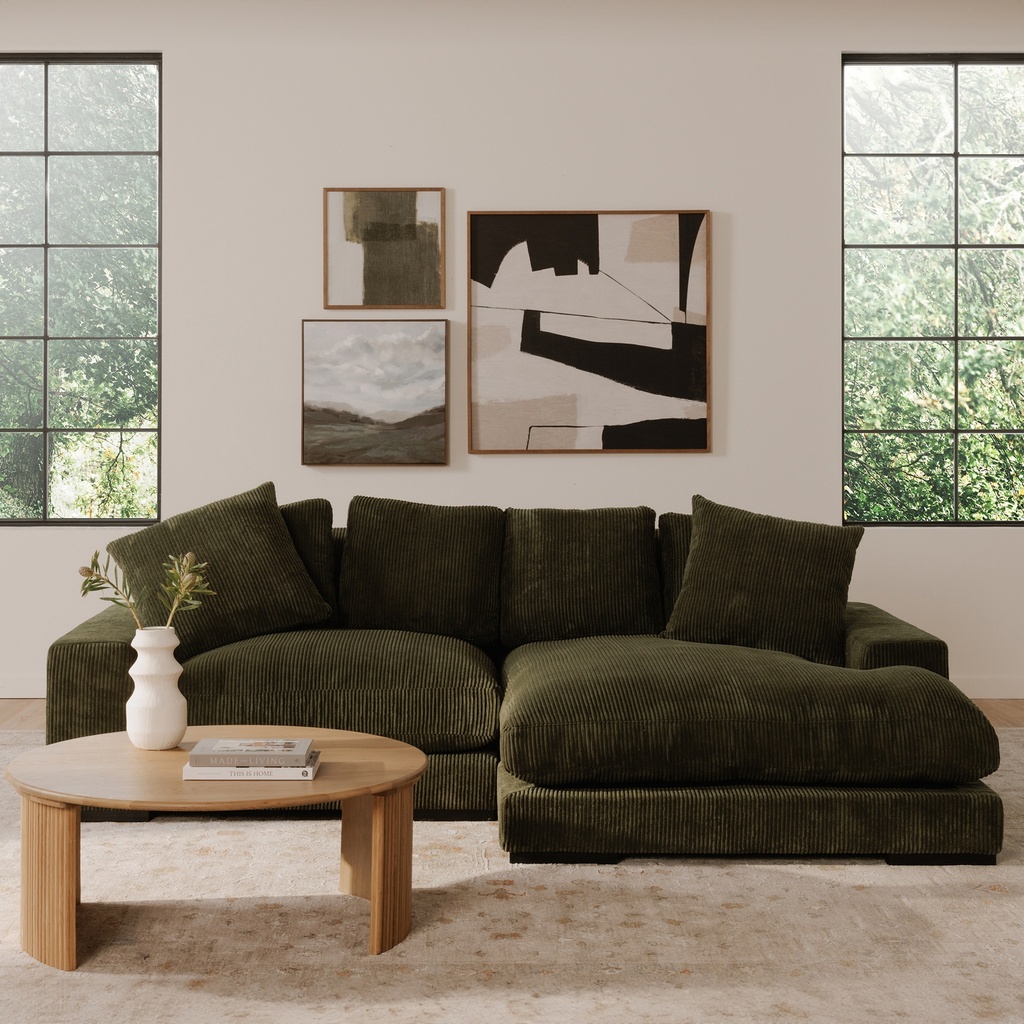Plunge Sectional Dark Green - 7