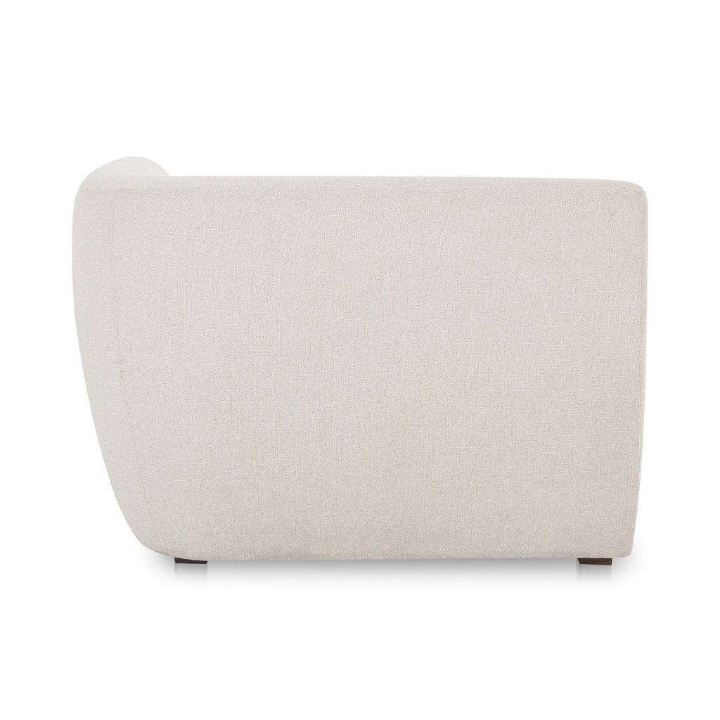 Amelia Corner Chair Warm White - 2