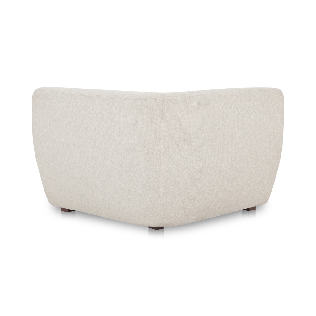 Amelia Corner Chair Warm White - 3