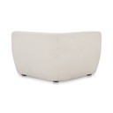 Amelia Corner Chair Warm White - 3