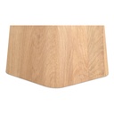 Evelyn Accent Table Ashen Grey Matrix Marble - 4