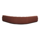 Roman L-Shaped Sectional Rust - 3
