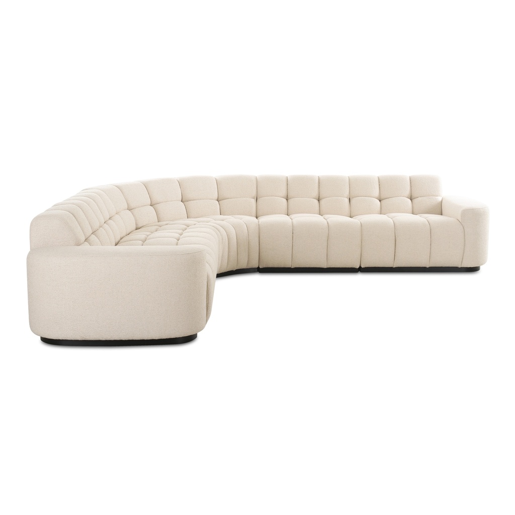 Roman L-Shaped Sectional Oat - 1
