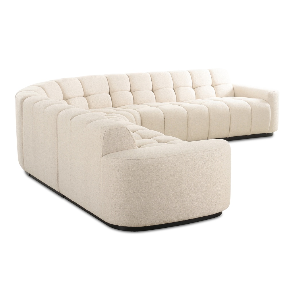 Roman L-Shaped Sectional Oat - 2