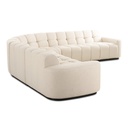 Roman L-Shaped Sectional Oat - 2