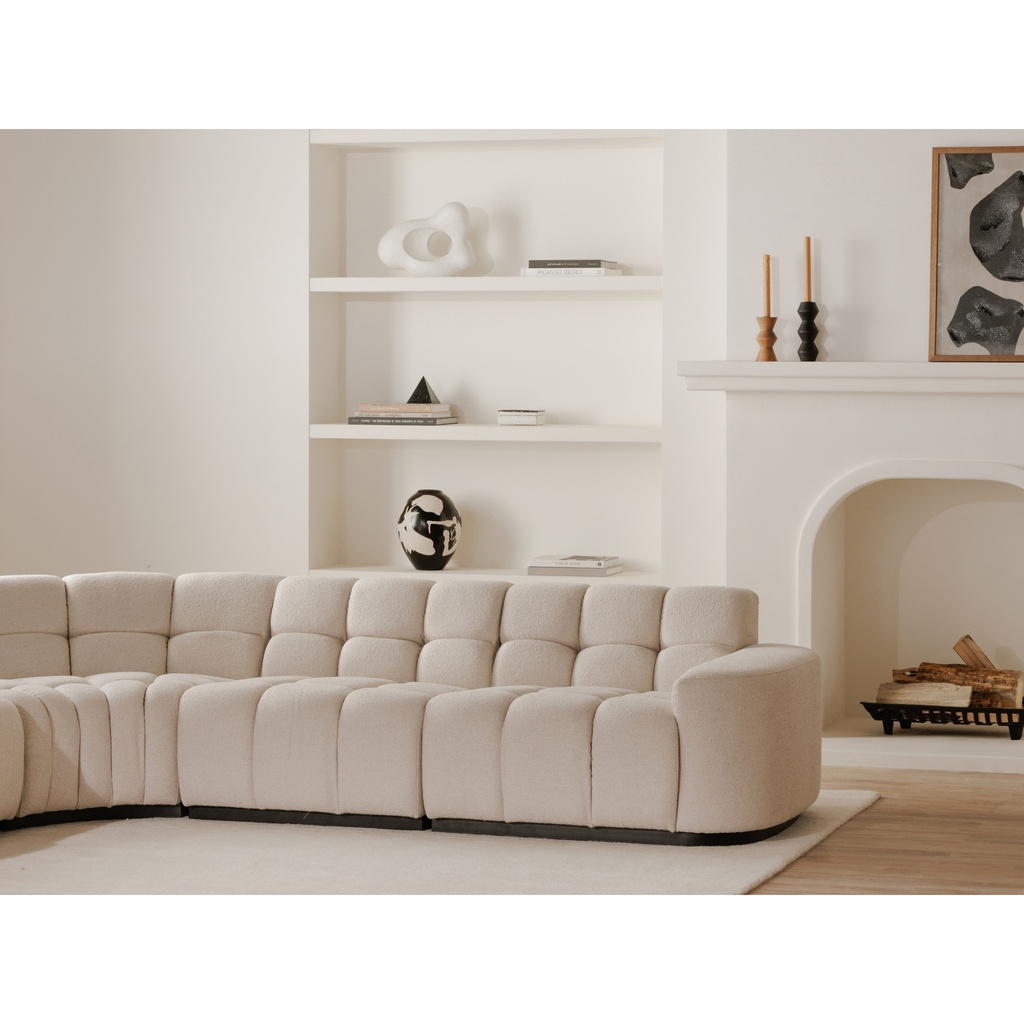 Roman L-Shaped Sectional Oat - 8