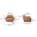 Hazel Lounge Chair Copper - 9