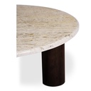 Landon Coffee Table Beige Travertine - 7