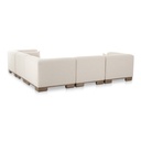 June Classic L-Shaped Modular Sectional Oatmeal - 1