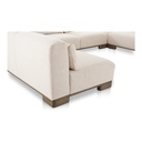 June U Shaped Modular Sectional Oatmeal - 4