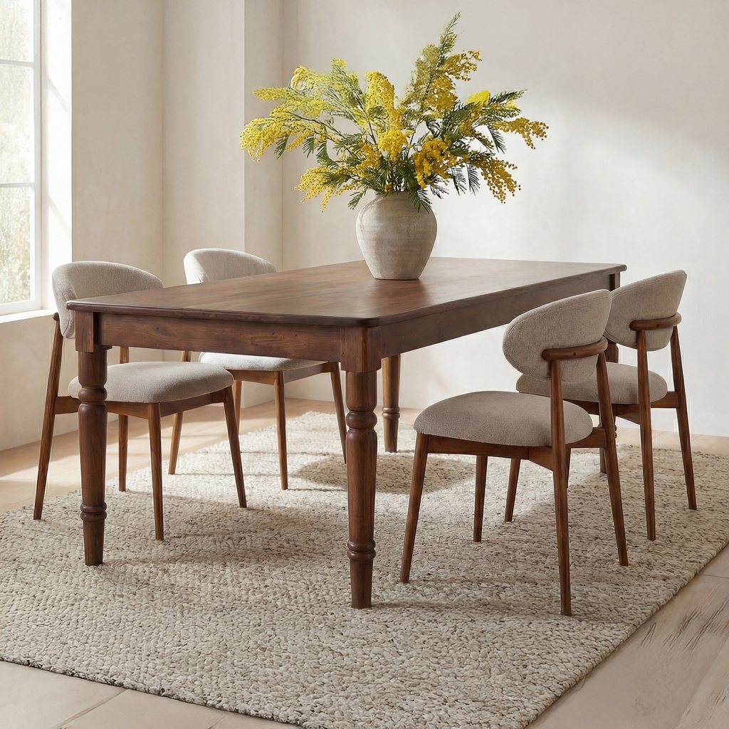 Russet Dining Table Brown - 10