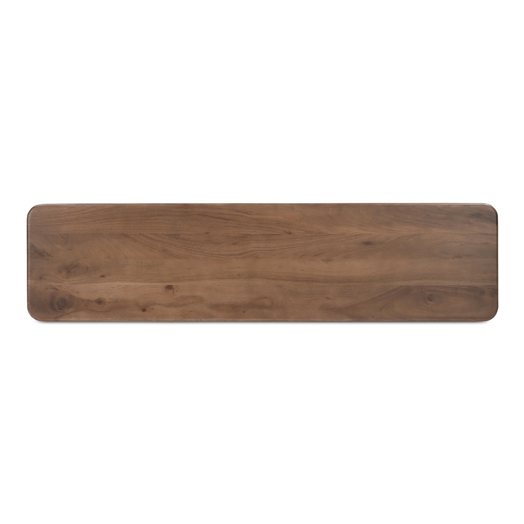 Russet Console Table Brown - 5