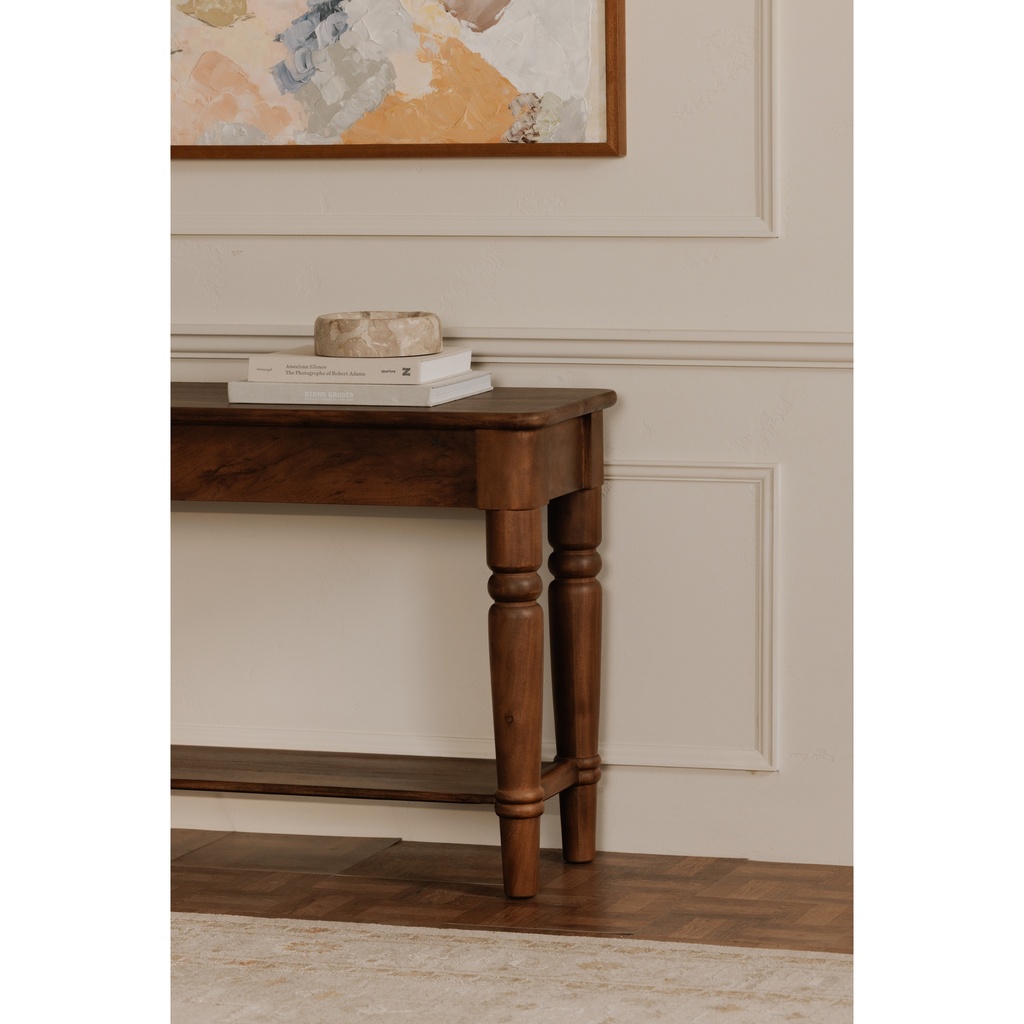 Russet Console Table Brown - 8