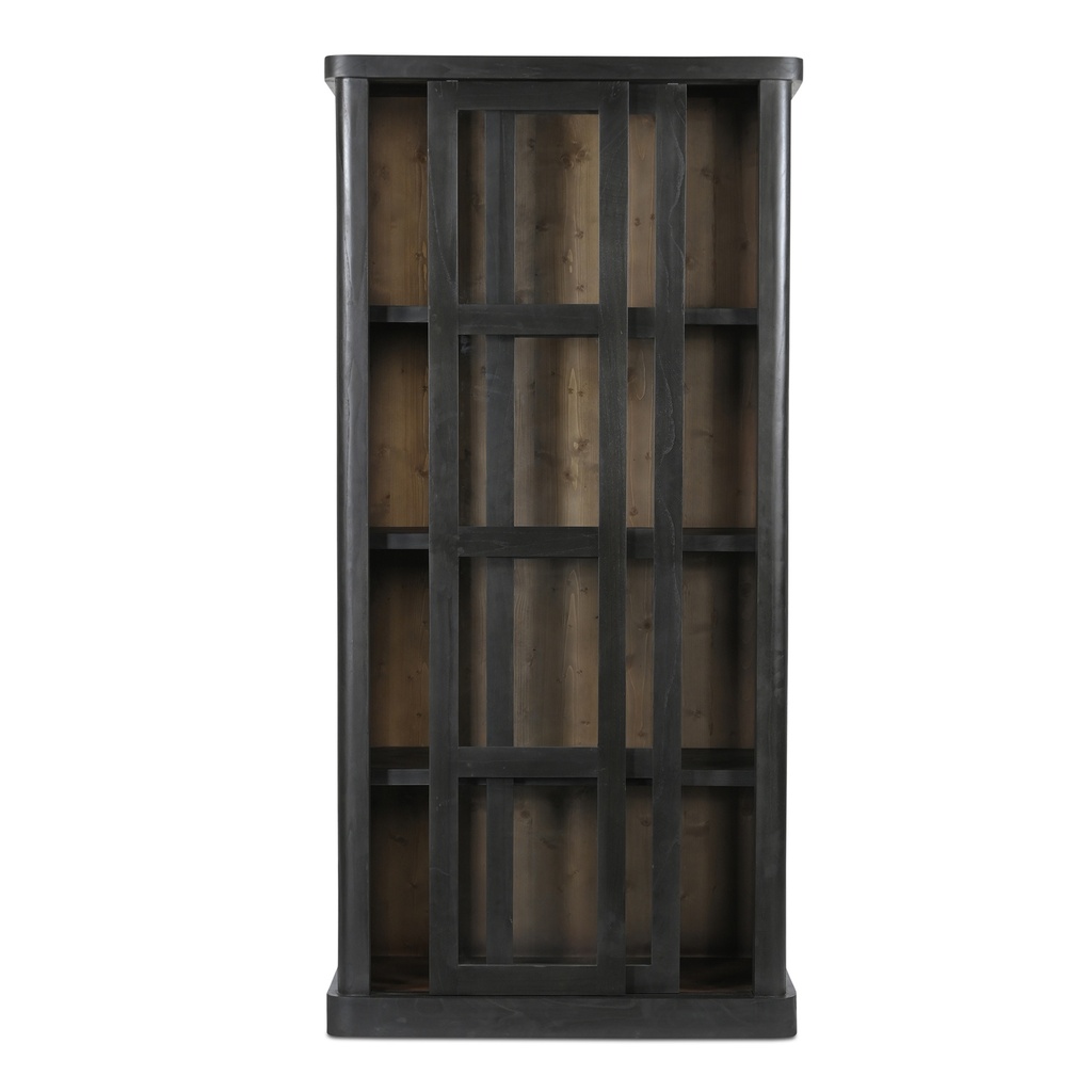 Mona Tall Cabinet Black - 3