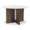 Stanley Dining Table White Marble - 1