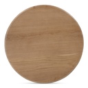 Treccia Side Table Oak - 1