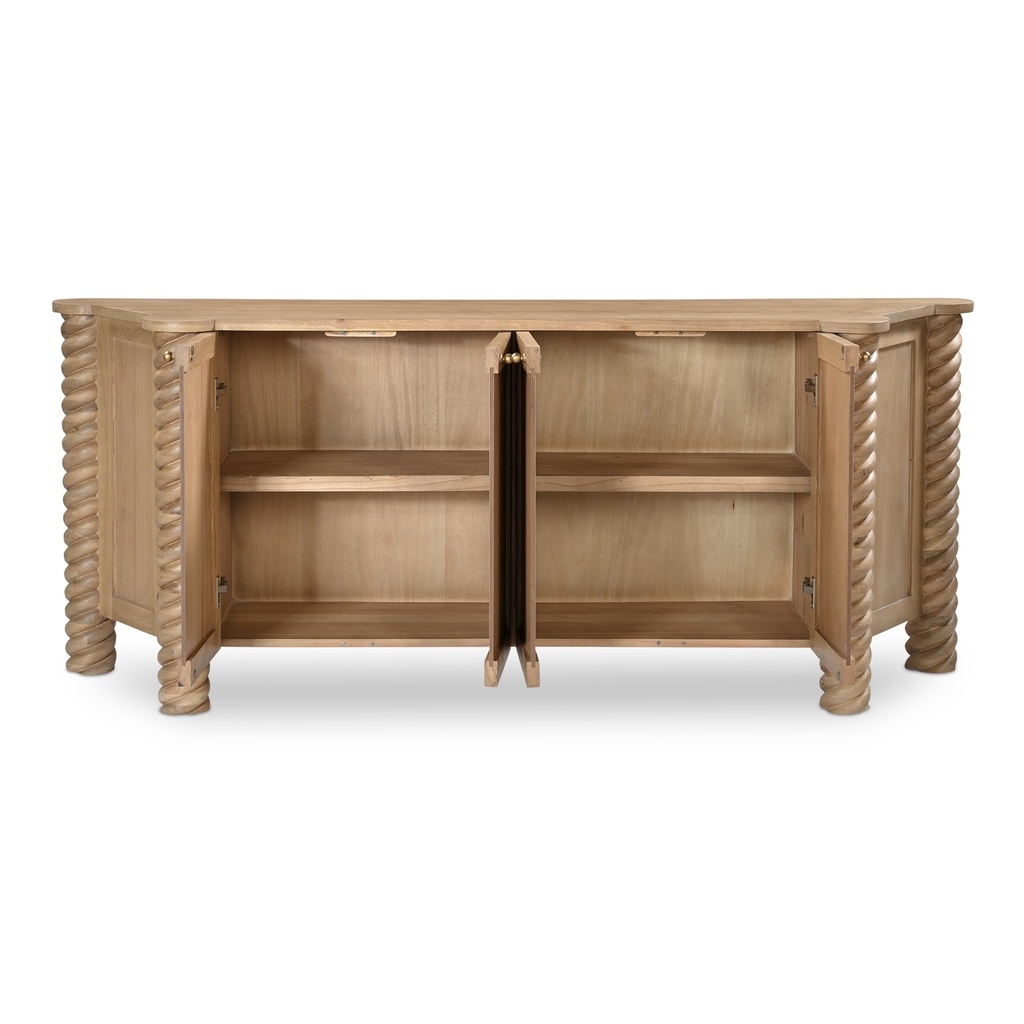 Treccia Sideboard Oak - 3