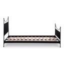 Monet Queen Bed Black - 2