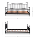 Monet Queen Bed Black - 9
