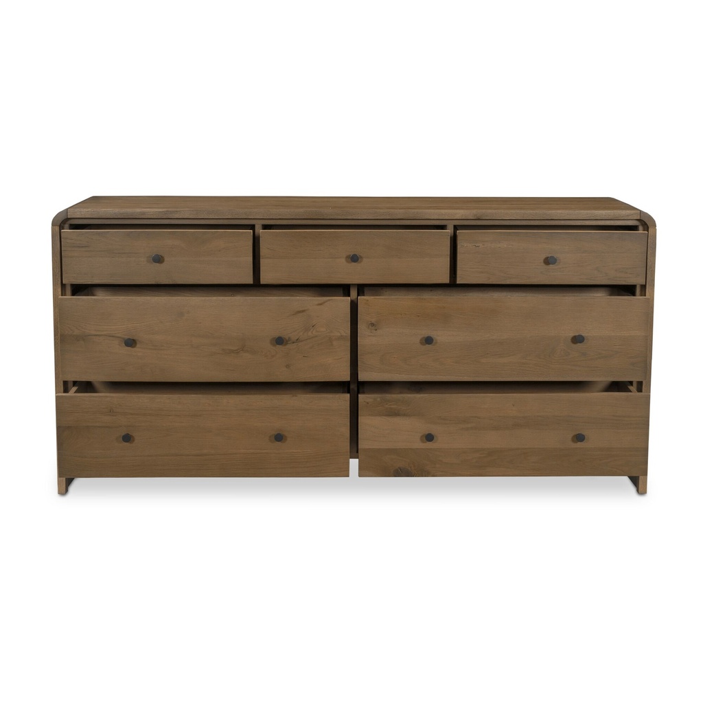 Riley 7 Drawer Dresser Oak - 3