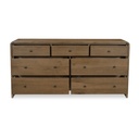 Riley 7 Drawer Dresser Oak - 3
