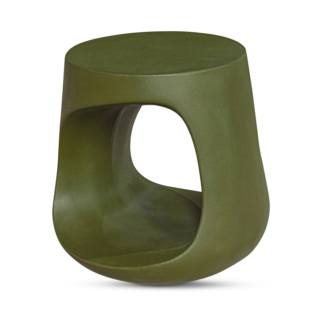 Rothko Outdoor Stool Green - 1