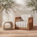 Albers Outdoor Stool Cream - 5