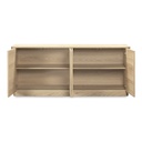 Round Off Sideboard Natural Oak - 4