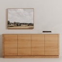 Round Off Sideboard Natural Oak - 8