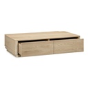 Round Off Coffee Table Natural Oak - 4