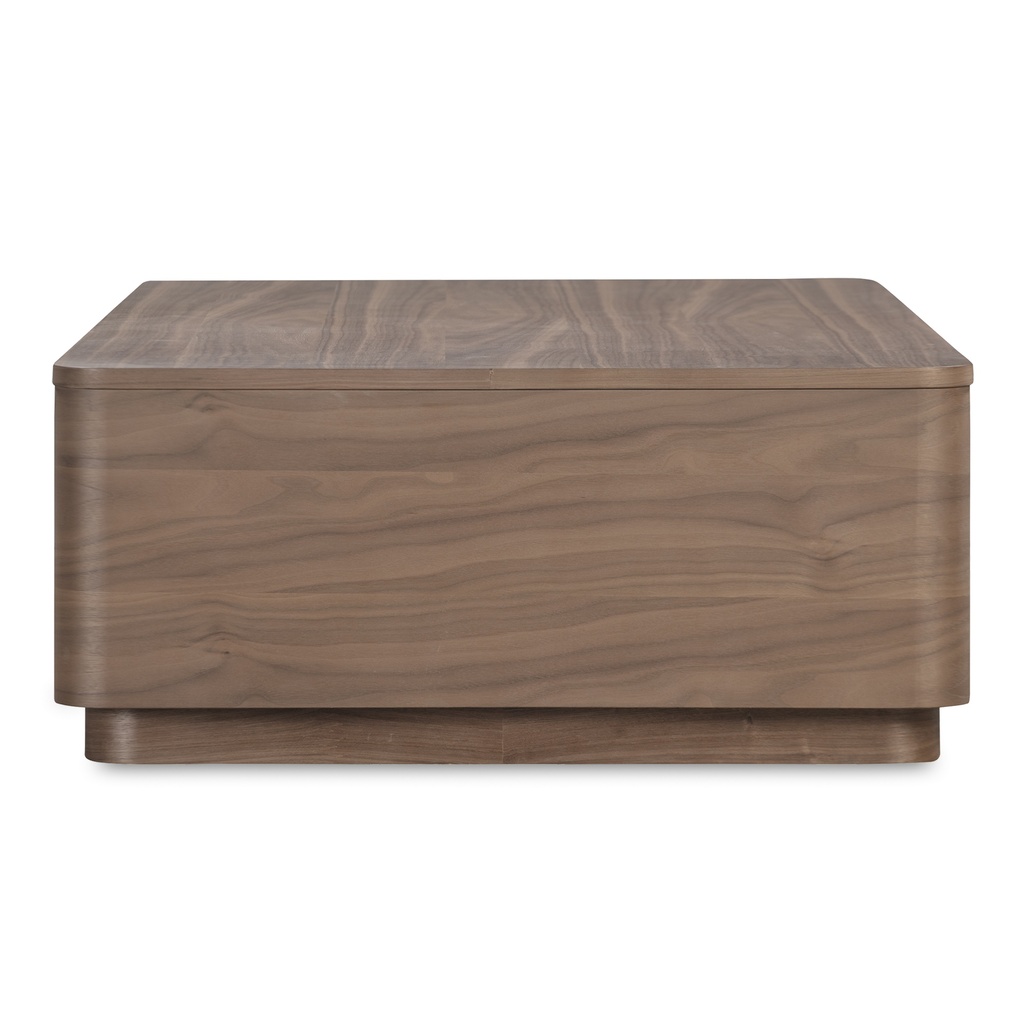 Round Off Coffee Table Walnut Brown - 2