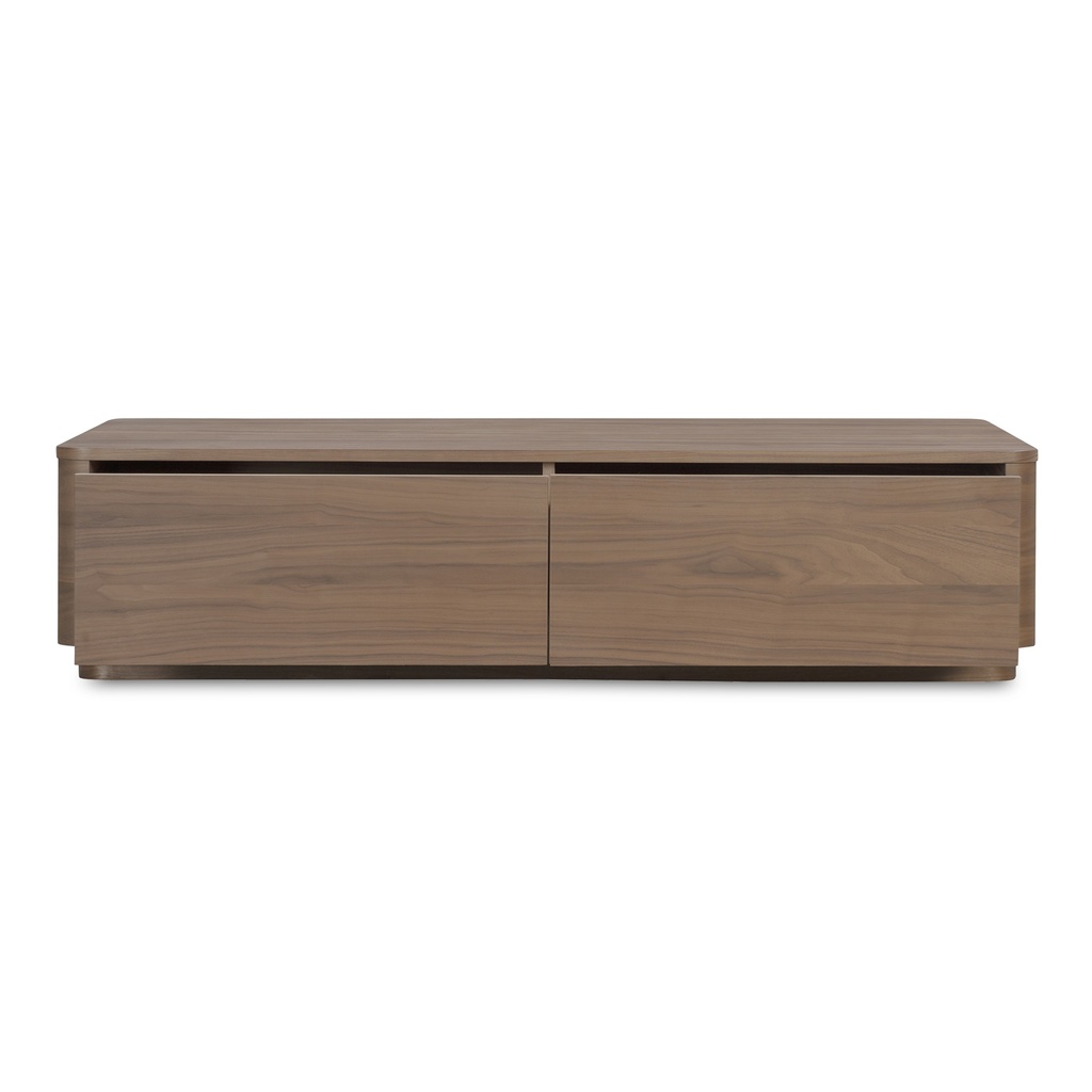 Round Off Coffee Table Walnut Brown - 3
