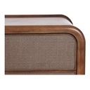 Rye 3 Drawer Nightstand Warm Brown - 6