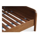 Rye Queen Bed Warm Brown - 6