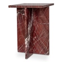 Blair Accent Table Rosso Levanto Marble - 1