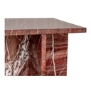 Blair Accent Table Rosso Levanto Marble - 4