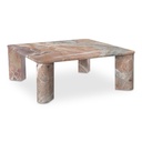 Segment Coffee Table Orange Levante Marble - 1