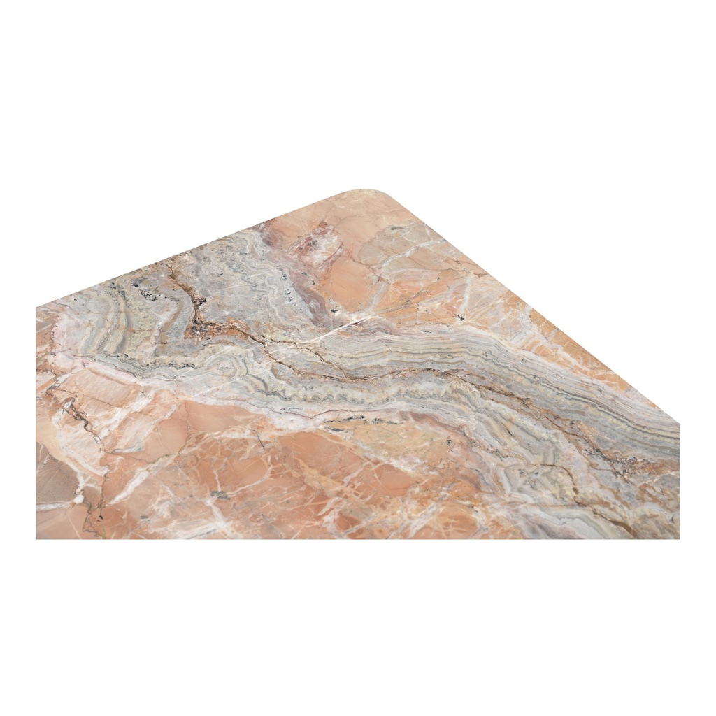 Segment Coffee Table Orange Levante Marble - 5