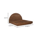Watson King Bed Brown - 14