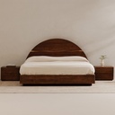 Watson Queen Bed Brown - 12