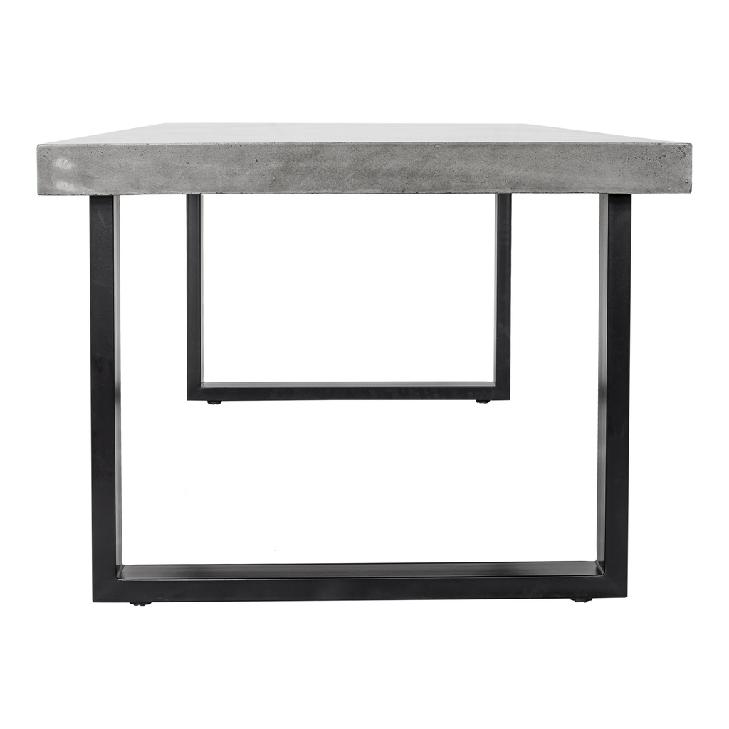Jedrik Outdoor Dining Table Large Grey - 3