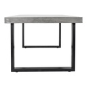 Jedrik Outdoor Dining Table Large Grey - 3