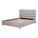 Takio King Bed Light Grey - 3