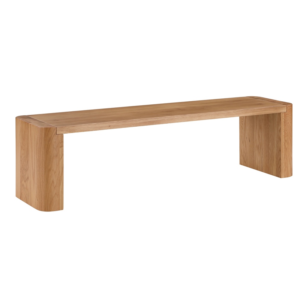 Post Small Dining Bench Natural - 1