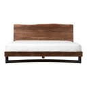 Bent King Size Bed Brown - 5