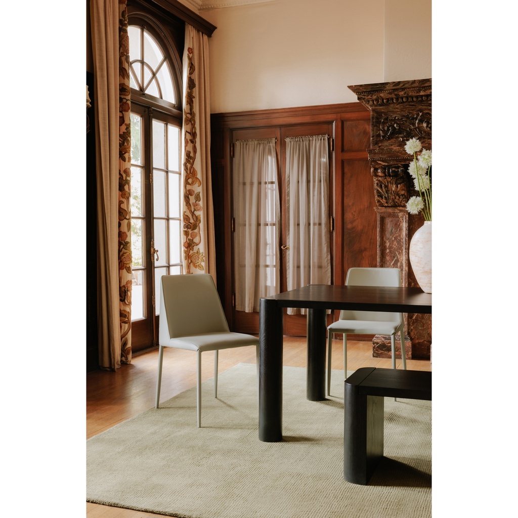 Post Small Dining Bench Black - 5