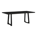 Silas Dining Table Black Ash - 1